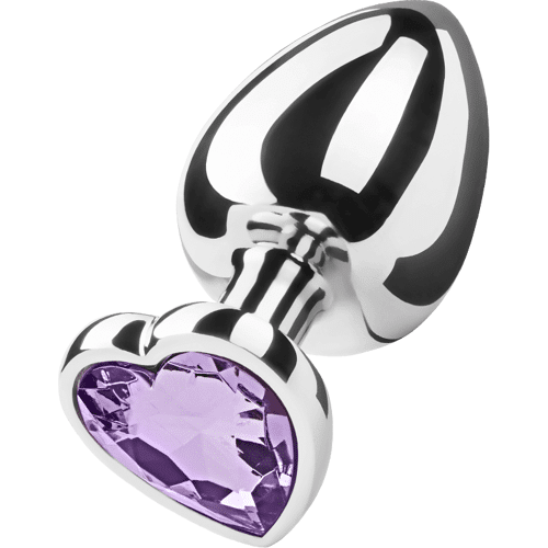 EIS Metall-Analplug mit Kristall, 9,5 cm