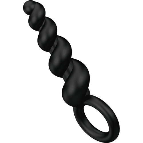 EIS Silikon-Analplug mit Spiralstruktur, 14 cm