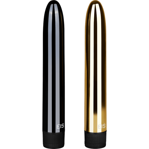 EIS Vibratoren-Set im Metallic-Design, 2 Teile, 17,5 cm