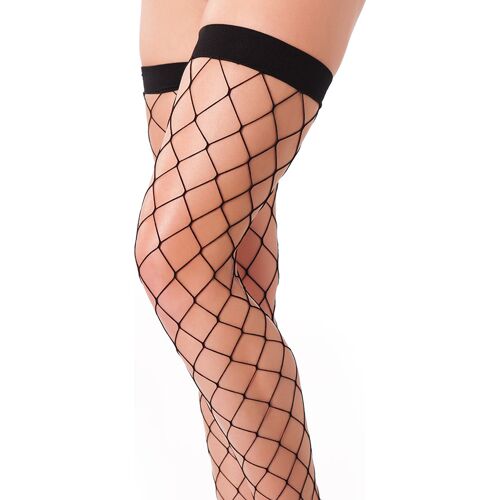 Rimba Großmaschige Netzstrümpfe