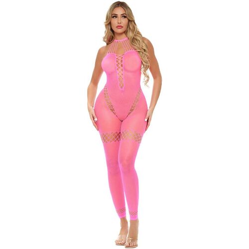 Pink Lipstick Take You There - Bodystocking