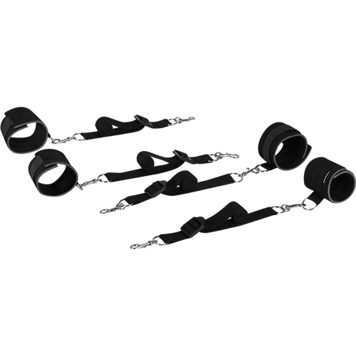 Fetish Fantasy Ultimate Bed Restraint System, 4 Teile