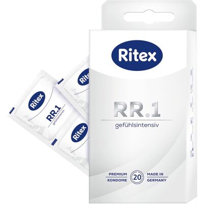 Ritex RR.1 - Gefühlsintensiv, 53 mm, 20 Stück Ritex RR.1 - Gefühlsintensiv, 53 mm, 20 Stück
