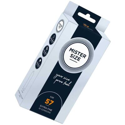 Mister Size 57, 57 mm, 10 Stück Mister Size 57, 57 mm, 10 Stück