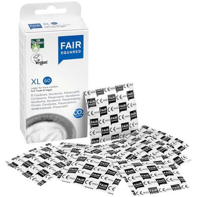 Fair Squared XL 60, 8 Stück, 60 mm Fair Squared XL 60, 8 Stück, 60 mm