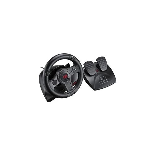 ready2gaming READY 2 GAMING Nintendo Switch Racing Wheel, Lenkrad mit Pedalen, Schwarz
