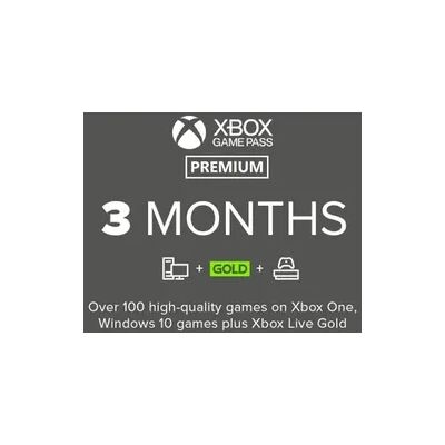 Microsoft Xbox Game Pass Premium 3 Monaten Microsoft Xbox Game Pass Premium 3 Monaten