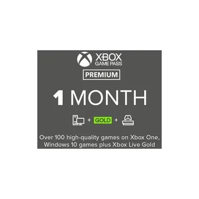 Microsoft Xbox Game Pass Premium 1 Monat Microsoft Xbox Game Pass Premium 1 Monat