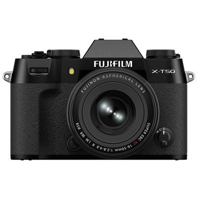 Fujifilm X-T50 + 16-50mm schwarz Fujifilm X-T50 + 16-50mm schwarz