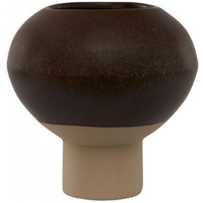 Oyoy Living Hagi Vase Höhe 15 cm braun" Oyoy Living Hagi Vase Höhe 15 cm braun"