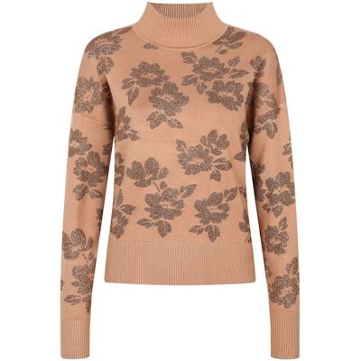 Rosemunde Copenhagen Damen Pullover mit Rollkragen & Muster Porto" Rosemunde Copenhagen Damen Pullover mit Rollkragen & Muster Porto"