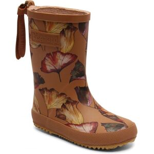 Bisgaard Mädchen Kinder Gummistiefel Fashion camel flowers" Bisgaard Mädchen Kinder Gummistiefel Fashion camel flowers"