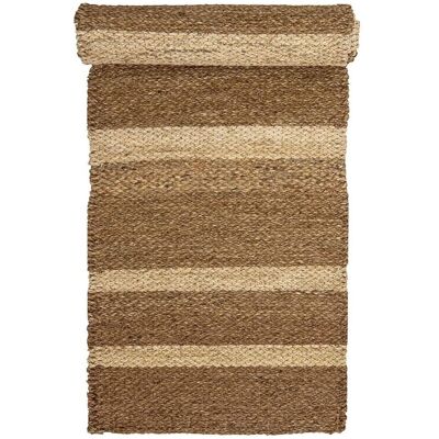 Bloomingville - Mehrfarbiger Wasserhyazinthen-Teppich - 70x275 - Naturmaterial Bloomingville - Mehrfarbiger Wasserhyazinthen-Teppich - 70x275 - Naturmaterial