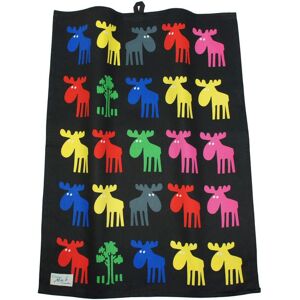 Nordiska Mia L. Elch schwarz multicolor Geschirrtuch 50x67 cm" Nordiska Mia L. Elch schwarz multicolor Geschirrtuch 50x67 cm"