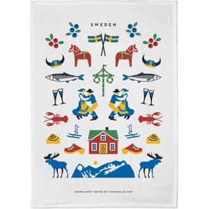 Citronelles Sweden Traditions Geschirrtuch 50x70 cm mehrfarbig, weiß" Citronelles Sweden Traditions Geschirrtuch 50x70 cm mehrfarbig, weiß"