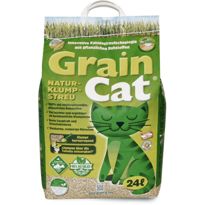 GRAIN CAT 96 l Natürliche Pflanzliche Katzenstreu - Katzenstreu GRAIN CAT 96 l Natürliche Pflanzliche Katzenstreu - Katzenstreu