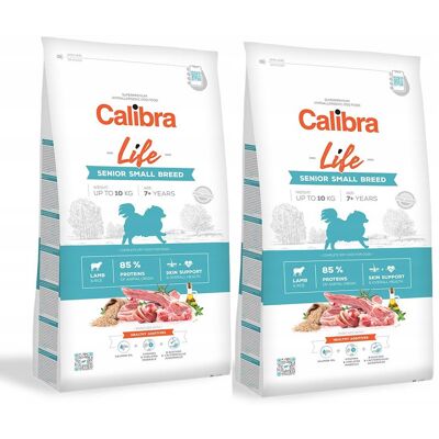 Calibra Calibra Senior Life Small Breed Lamm Hundefutter - 12 kg (2x6 kg) Calibra Calibra Senior Life Small Breed Lamm Hundefutter - 12 kg (2x6 kg)