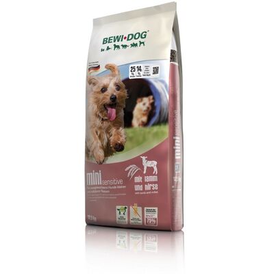 BEWI DOG Mini Sensitive Lamm Hirse Kleiner Hunderfutter - 12,5 kg BEWI DOG Mini Sensitive Lamm Hirse Kleiner Hunderfutter - 12,5 kg
