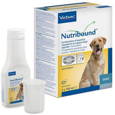 Virbac Nutribound Hund - Unterstützung bei Genesung Virbac Nutribound Hund - Unterstützung bei Genesung