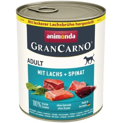 Animonda GrainCarno Adult Hundefutter - Lachs mit Spinat Animonda GrainCarno Adult Hundefutter - Lachs mit Spinat