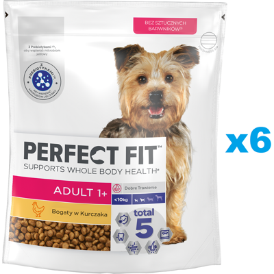 Perfect Fit Adult Kleine Rassen Hundefutter mit Huhn Perfect Fit Adult Kleine Rassen Hundefutter mit Huhn