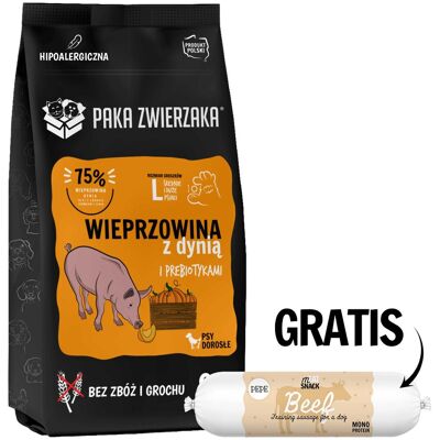 PAKA ZWIERZAKA Seventh Heaven Schweinefleisch & Kürbis Hundfutter PAKA ZWIERZAKA Seventh Heaven Schweinefleisch & Kürbis Hundfutter