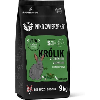 PAKA ZWIERZAKA - Kanin & Wildkräuter Welpenfutter - Sensibel & Ohne Getreide PAKA ZWIERZAKA - Kanin & Wildkräuter Welpenfutter - Sensibel & Ohne Getreide