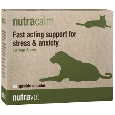NUTRAVET Nutracalm - Stresslinderungsergänzung für Hunde & Katzen NUTRAVET Nutracalm - Stresslinderungsergänzung für Hunde & Katzen