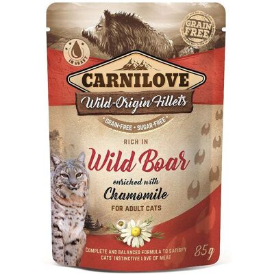 Carnilove Wildschwein & Kamille - Nassfutter für Katzen Carnilove Wildschwein & Kamille - Nassfutter für Katzen