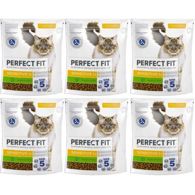 Perfect Fit Sensitive 1+ mit Truthahn – Trockenfutter für Katzen Perfect Fit Sensitive 1+ mit Truthahn – Trockenfutter für Katzen