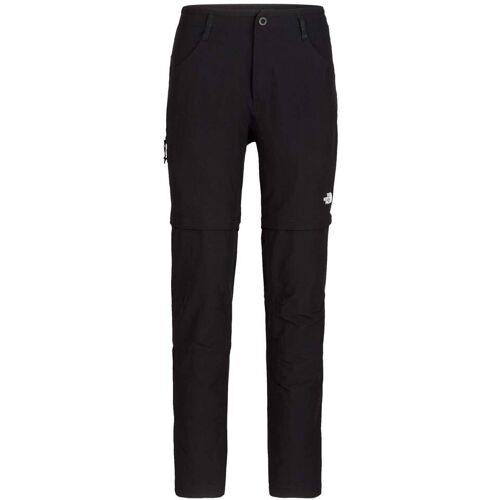 The North Face W EXPLORATION CONV REG STRAIGHT PANT- EU Damen Gr.12-REG - Trekkinghose - schwarz