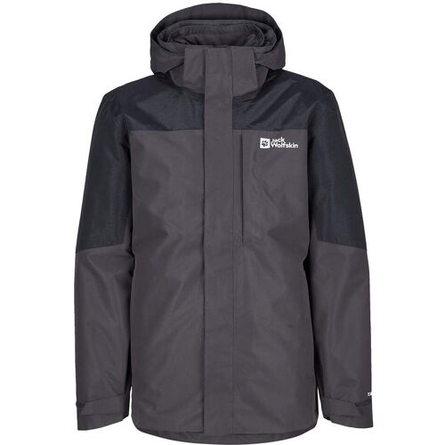 Jack Wolfskin ROMBERG 3IN1 JKT M Herren Gr.L - Doppeljacke - grau