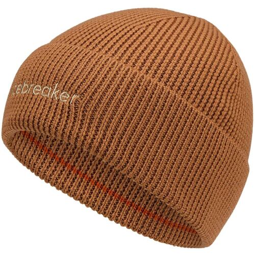 Icebreaker UNISEX MERINO ALL DAY TOQUE BEANIE Unisex Gr.ONESIZE - Wollmütze - braun