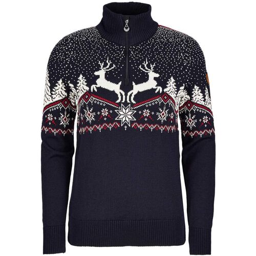 Dale of Norway DALE CHRISTMAS FEM SWEATER Damen Gr.M - Wollpullover - blau