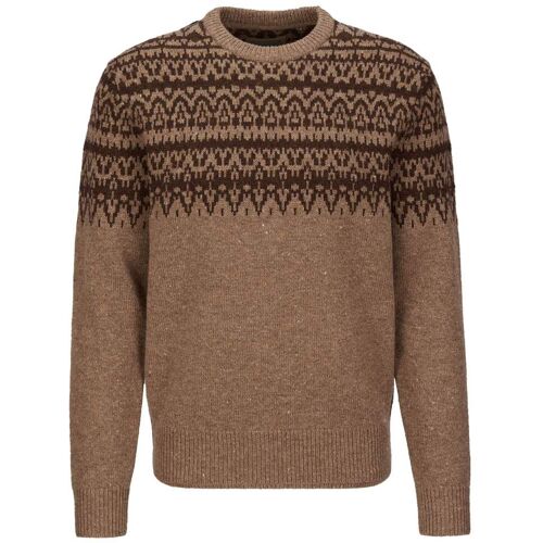 Royal Robbins ARCH ROCK CREW L/S Herren Gr.XL - Wollpullover - braun