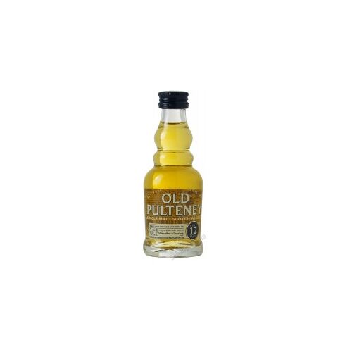 Old Pulteney 12 Jahre Single Malt Whisky 0,05 Liter