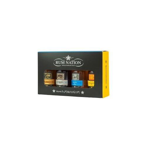 Rum Nation Mini Collection 40,5% Vol. 4 x 0,05 Liter