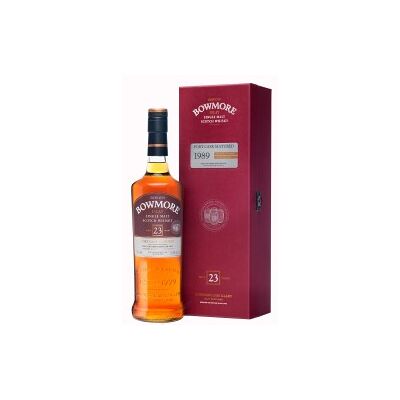 Bowmore Port Cask 1989 23 Jahre Islay Single Malt Scotch Whisky 0,7 Liter Bowmore Port Cask 1989 23 Jahre Islay Single Malt Scotch Whisky 0,7 Liter
