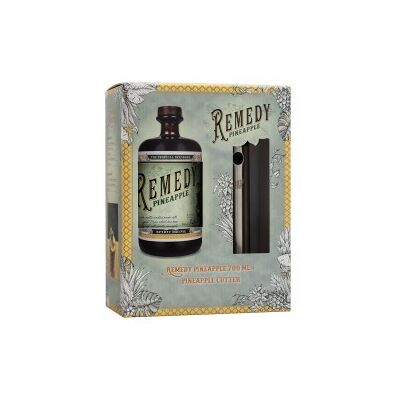 Remedy Pineapple Rum 40% Vol. 0,7 Liter im GP incl. Ananasschneider Remedy Pineapple Rum 40% Vol. 0,7 Liter im GP incl. Ananasschneider