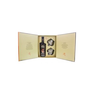 Ron Malteco Malteco 25 Años Reserva Rara Rum 40% Vol. 0,7 Liter in Geschenkbox mit 2 Gläsern Ron Malteco Malteco 25 Años Reserva Rara Rum 40% Vol. 0,7 Liter in Geschenkbox mit 2 Gläsern