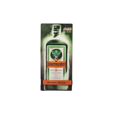 Jägermeister Kräuterlikör 35% Vol. 60 x 0,02 Liter Jägermeister Kräuterlikör 35% Vol. 60 x 0,02 Liter
