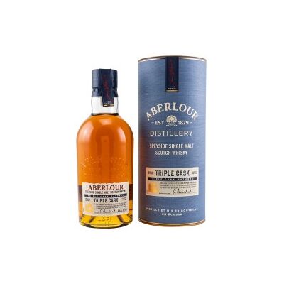 Aberlour Triple Cask Whisky 40% Vol. 0,7 Liter (französisches Etikett) Aberlour Triple Cask Whisky 40% Vol. 0,7 Liter (französisches Etikett)