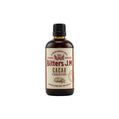 J.M Rhum Bitters J.M Cacao Forastero 48.6% Vol. 0,1 Liter J.M Rhum Bitters J.M Cacao Forastero 48.6% Vol. 0,1 Liter