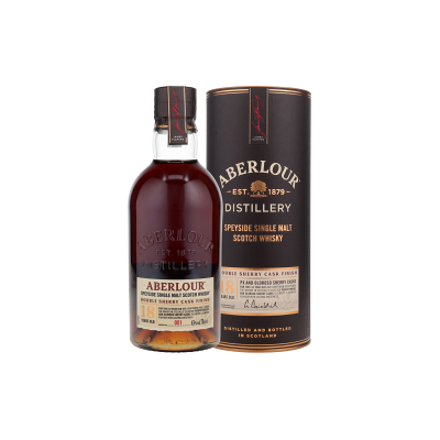 Aberlour 18 Years Old Double Sherry Cask 40% Vol. 0,7 Liter Aberlour 18 Years Old Double Sherry Cask 40% Vol. 0,7 Liter