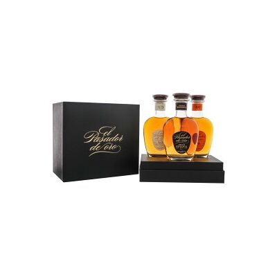 El Pasador de Oro Giftpack (XO/Gran Reserva/50) 3 x 0,2 Liter El Pasador de Oro Giftpack (XO/Gran Reserva/50) 3 x 0,2 Liter