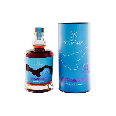 Ron Dos Mares Vintage 2002 Rum 46,5% Vol. 0,7 L – Premium Panama Rum Ex-Bourbon-Fässer Limitierte Edition Schokolade & Kokos Ron Dos Mares Vintage 2002 Rum 46,5% Vol. 0,7 L – Premium Panama Rum Ex-Bourbon-Fässer Limitierte Edition Schokolade & Kokos