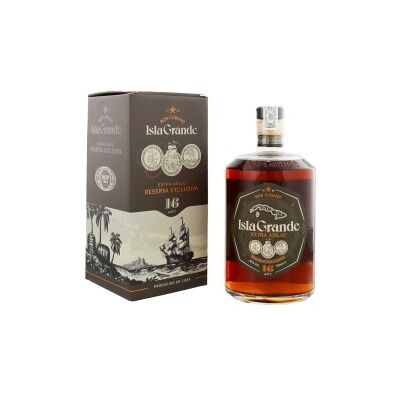 Isla Grande Rum Extra Añejo Reserva Exclusiva 16YO 0,7 l 40 % Vol. Kuba Isla Grande Rum Extra Añejo Reserva Exclusiva 16YO 0,7 l 40 % Vol. Kuba