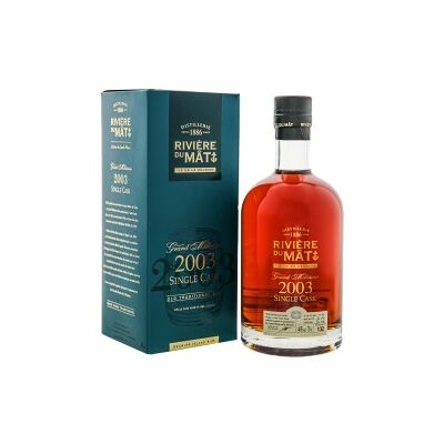 Rivière du Mât Grand Millésime 2003 Single Cask Rum 46 % Vol. 0,7 l – Geschenkbox Rivière du Mât Grand Millésime 2003 Single Cask Rum 46 % Vol. 0,7 l – Geschenkbox