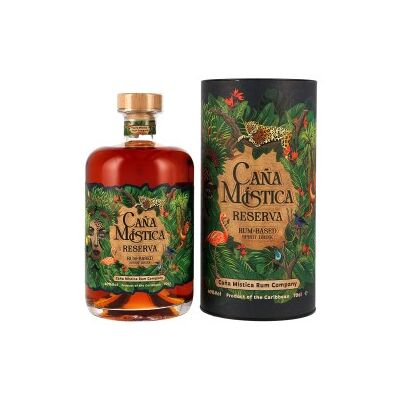 Cana Mistica Cana Mística Reserva Rum-Based Spirit Drink 0,7L 40% Vol. – Karibische Spirituose mit Vanille & exotischen Fruchtnoten Cana Mistica Cana Mística Reserva Rum-Based Spirit Drink 0,7L 40% Vol. – Karibische Spirituose mit Vanille & exotischen Fruchtnoten