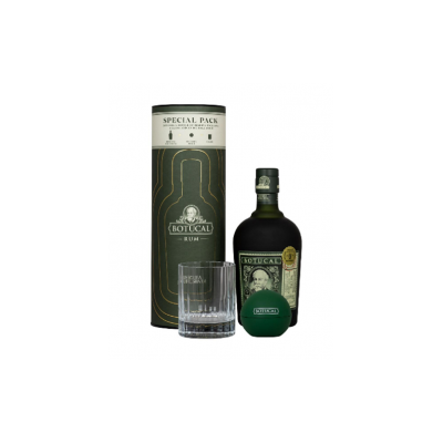 Diplomatico / Botucal Botucal Reserva Exclusiva 40% Vol. 0,7 Liter in Tube mit Tumbler und Eiswürfelform Diplomatico / Botucal Botucal Reserva Exclusiva 40% Vol. 0,7 Liter in Tube mit Tumbler und Eiswürfelform